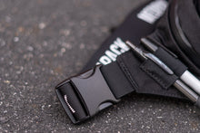 Load image into Gallery viewer, Durable plastic buckle and elastic pen and pencil holder.